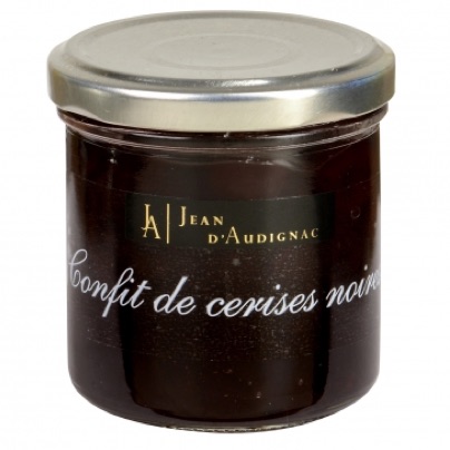 Confit de Cerises Noires - 150 g (Jean d'Audignac)