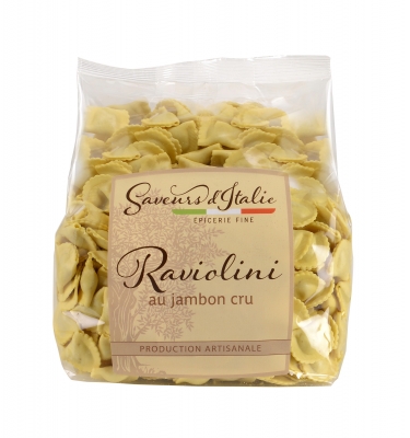Raviolini au jambon cru - 500 g (Saveurs d'Italie)